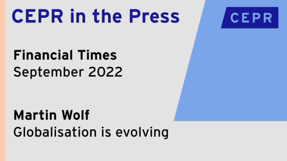 Press Mention Martin Wolf FT September 2022