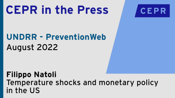 Press Mention PreventionWeb Filippo Natoli 2022