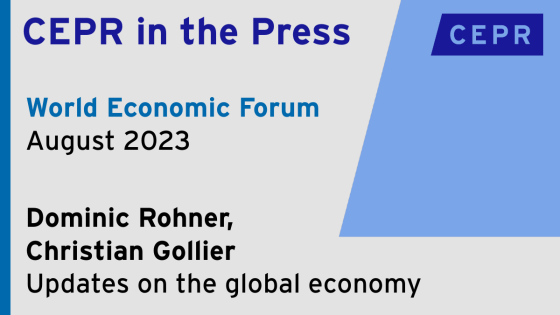 Press Mention WEF Gollier Rohner 2023